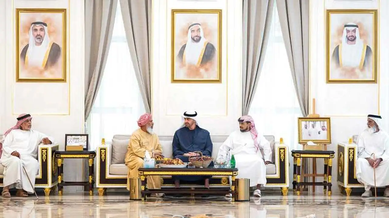 رئيس الدولة يقوم بزيارة هامة لسيف مفتاح النيادي